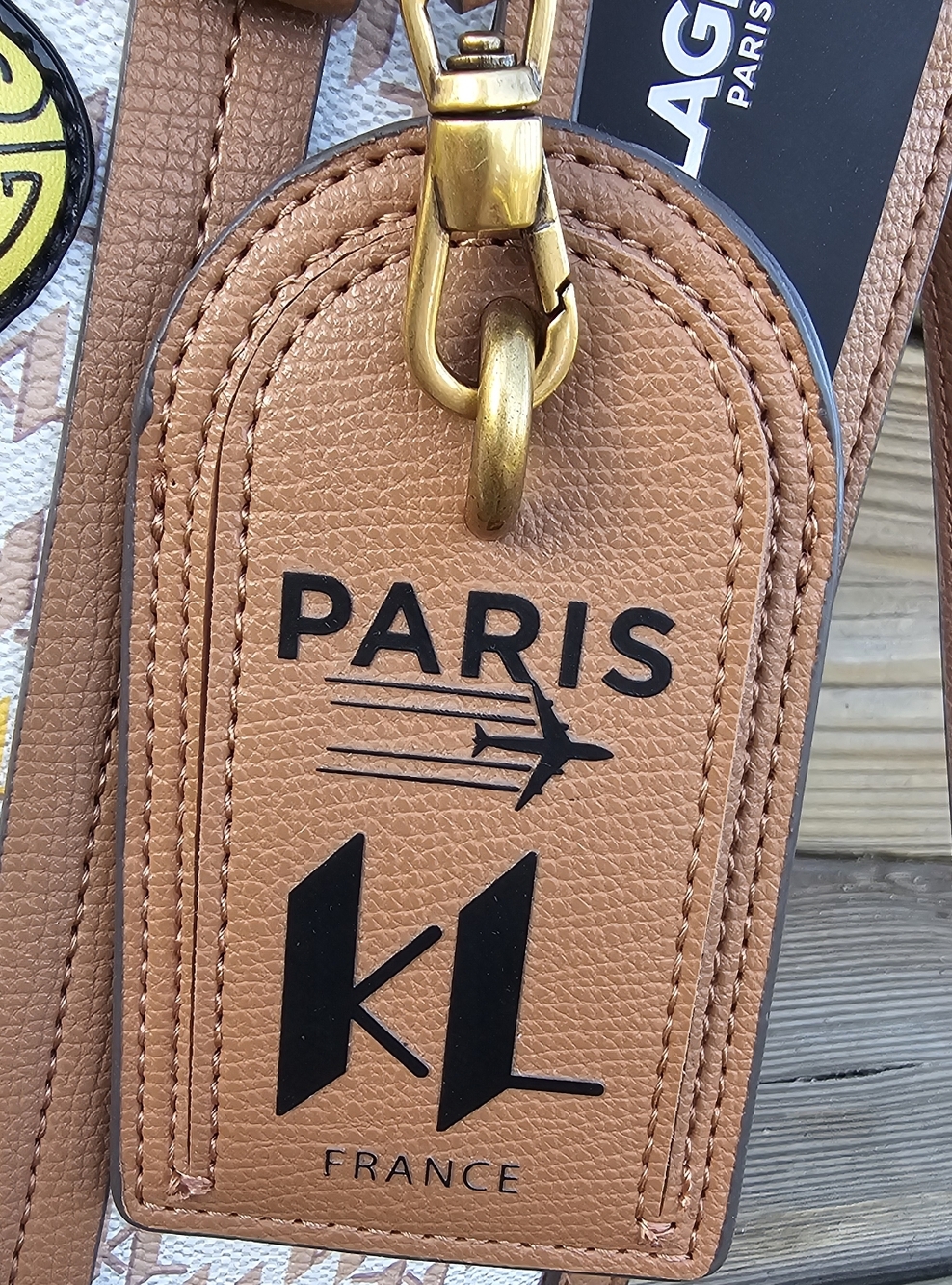 Karl Lagerfeld Paris Marselle Satchel - Picture 4 of 10